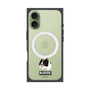 プレミアムスクエアケース with MagSafe［ BUDOG - モノクロ ］