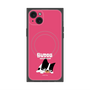 プレミアムスクエアケース with MagSafe［ BUDOG - ピンク ］