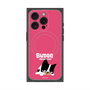 プレミアムスクエアケース with MagSafe［ BUDOG - ピンク ］