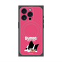 プレミアムスクエアケース with MagSafe［ BUDOG - ピンク ］