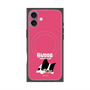 プレミアムスクエアケース with MagSafe［ BUDOG - ピンク ］