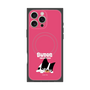 プレミアムスクエアケース with MagSafe［ BUDOG - ピンク ］