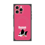 プレミアムスクエアケース with MagSafe［ BUDOG - ピンク ］