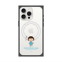 プレミアムスクエアケース with MagSafe［ ちびまる子ちゃん - ワンピース ］