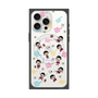 プレミアムスクエアケース with MagSafe［ ちびまる子ちゃん - 総柄B ］