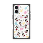 プレミアムスクエアケース with MagSafe［ ちびまる子ちゃん - 総柄B ］
