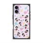 プレミアムスクエアケース with MagSafe［ ちびまる子ちゃん - 総柄B ］