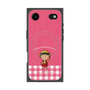 プレミアムスクエアケース with MagSafe［ ちびまる子ちゃん - ピンクチェック ］