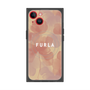 プレミアムスクエアケース with MagSafe［ FURLA - FLOWER VELATO-01 ］