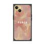プレミアムスクエアケース with MagSafe［ FURLA - FLOWER VELATO-01 ］