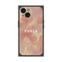 プレミアムスクエアケース with MagSafe［ FURLA - FLOWER VELATO-01 ］