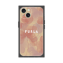 プレミアムスクエアケース with MagSafe［ FURLA - FLOWER VELATO-01 ］