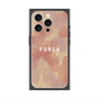 プレミアムスクエアケース with MagSafe［ FURLA - FLOWER VELATO-01 ］