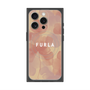 プレミアムスクエアケース with MagSafe［ FURLA - FLOWER VELATO-01 ］