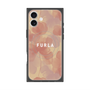 プレミアムスクエアケース with MagSafe［ FURLA - FLOWER VELATO-01 ］