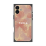 プレミアムスクエアケース with MagSafe［ FURLA - FLOWER VELATO-01 ］