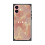 プレミアムスクエアケース with MagSafe［ FURLA - FLOWER VELATO-01 ］