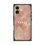 プレミアムスクエアケース with MagSafe［ FURLA - FLOWER VELATO-01 ］