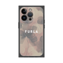 プレミアムスクエアケース with MagSafe［ FURLA - FLOWER VELATO-02 ］