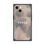プレミアムスクエアケース with MagSafe［ FURLA - FLOWER VELATO-02 ］