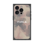 プレミアムスクエアケース with MagSafe［ FURLA - FLOWER VELATO-02 ］
