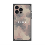 プレミアムスクエアケース with MagSafe［ FURLA - FLOWER VELATO-02 ］