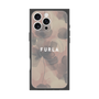プレミアムスクエアケース with MagSafe［ FURLA - FLOWER VELATO-02 ］