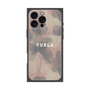 プレミアムスクエアケース with MagSafe［ FURLA - FLOWER VELATO-02 ］