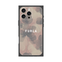 プレミアムスクエアケース with MagSafe［ FURLA - FLOWER VELATO-02 ］