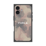 プレミアムスクエアケース with MagSafe［ FURLA - FLOWER VELATO-02 ］
