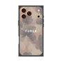 プレミアムスクエアケース with MagSafe［ FURLA - FLOWER VELATO-02 ］