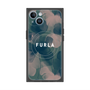 プレミアムスクエアケース with MagSafe［ FURLA - FLOWER VELATO-03 ］