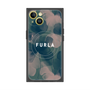 プレミアムスクエアケース with MagSafe［ FURLA - FLOWER VELATO-03 ］