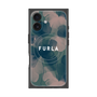 プレミアムスクエアケース with MagSafe［ FURLA - FLOWER VELATO-03 ］