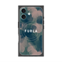 プレミアムスクエアケース with MagSafe［ FURLA - FLOWER VELATO-03 ］