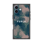 プレミアムスクエアケース with MagSafe［ FURLA - FLOWER VELATO-03 ］