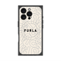 プレミアムスクエアケース with MagSafe［ FURLA - SIGNATURE-01 ］