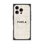 プレミアムスクエアケース with MagSafe［ FURLA - SIGNATURE-01 ］