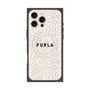 プレミアムスクエアケース with MagSafe［ FURLA - SIGNATURE-01 ］