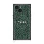 プレミアムスクエアケース with MagSafe［ FURLA - SIGNATURE-02 ］