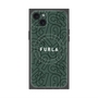プレミアムスクエアケース with MagSafe［ FURLA - SIGNATURE-02 ］