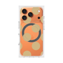 プレミアムスクエアケース with MagSafe［ シンプルドット - Beige ］