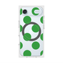 プレミアムスクエアケース with MagSafe［ シンプルドット - Green ］