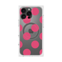 プレミアムスクエアケース with MagSafe［ シンプルドット - Pink ］