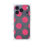 プレミアムスクエアケース with MagSafe［ シンプルドット - Pink ］