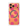 プレミアムスクエアケース with MagSafe［ シンプルドット - Pink ］