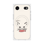 プレミアムスクエアケース with MagSafe［ 食いしん坊なねこ - White ］