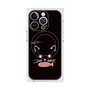 プレミアムスクエアケース with MagSafe［ 食いしん坊なねこ - Black ］