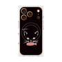 プレミアムスクエアケース with MagSafe［ 食いしん坊なねこ - Black ］