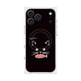 プレミアムスクエアケース with MagSafe［ 食いしん坊なねこ - Black ］